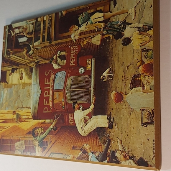 5 for $25- Retro Pepies Van in a City Street Picture. - Picture 1 of 7